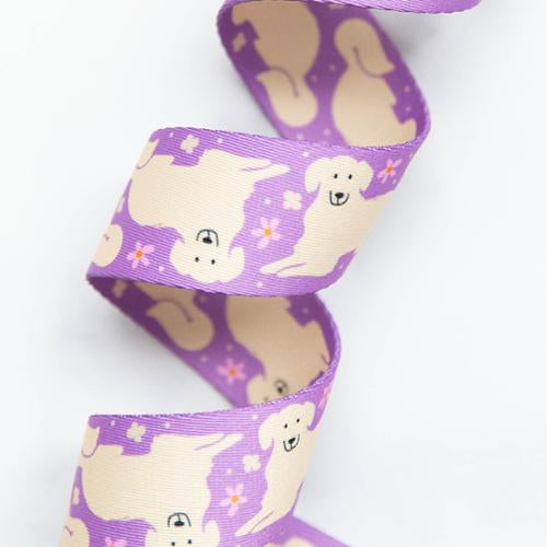 Webbing - 1.5" Golden Pup