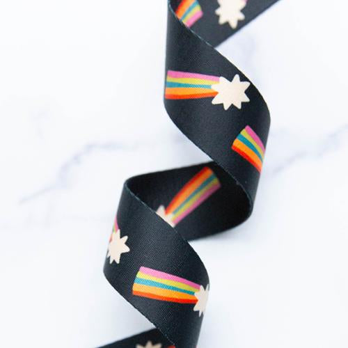 Webbing - 1.5” Shooting Star Black