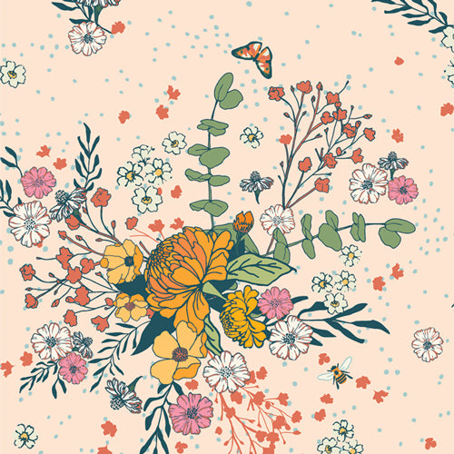 Heartfelt Reflection - Marigold - Art Gallery Fabrics