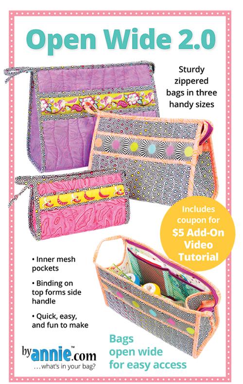 Open Wide 2.0 - Patterns by Annie - Paper Printed Pattern