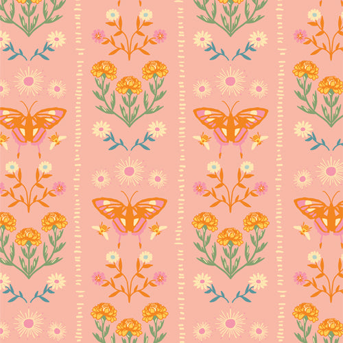 Annual Migration - Marigold - Art Gallery Fabrics