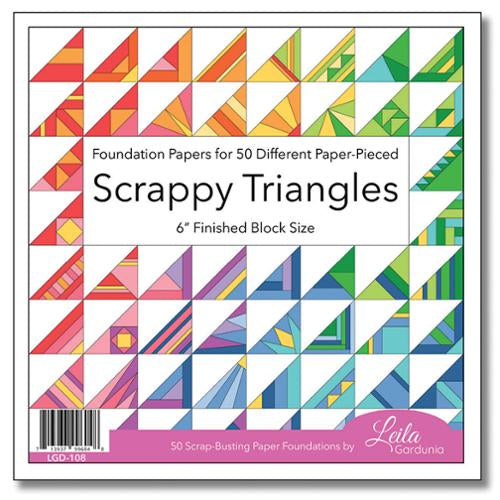 Scrappy Triangles 6” Foundation papers returning soon, preorder now!
