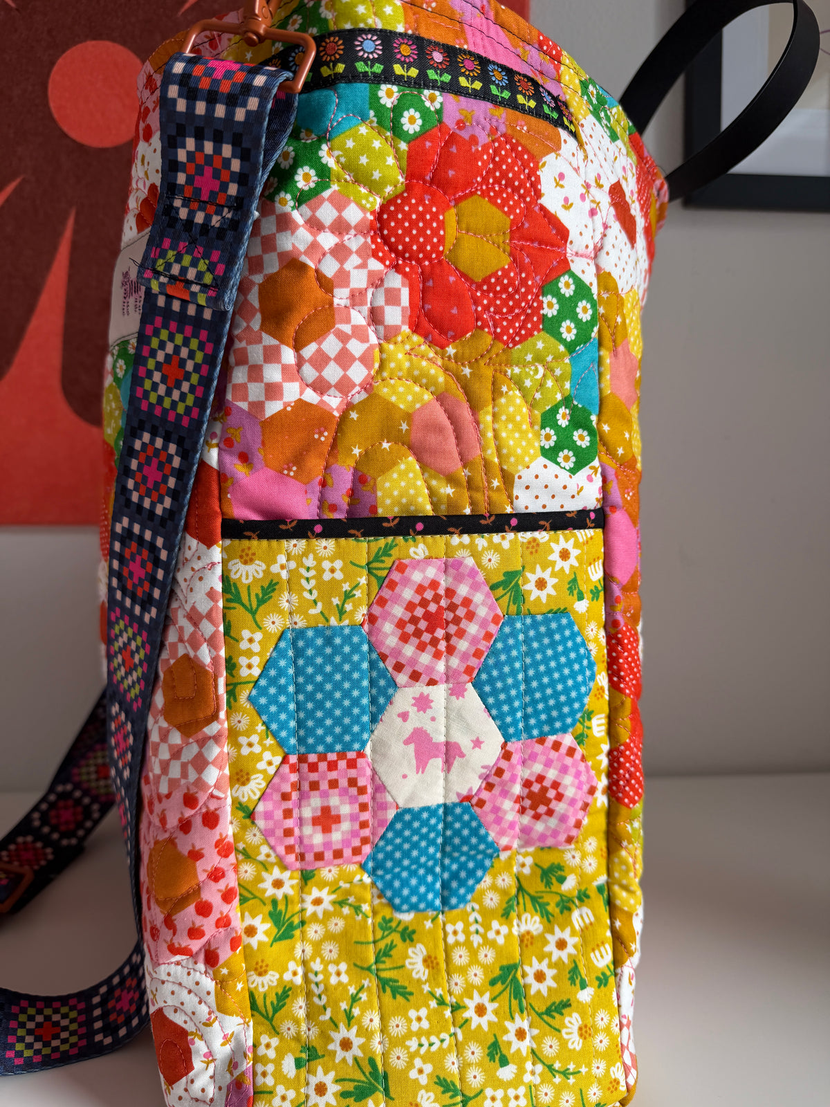 XL Slouchy Tote Bag - 16"x16"x5"