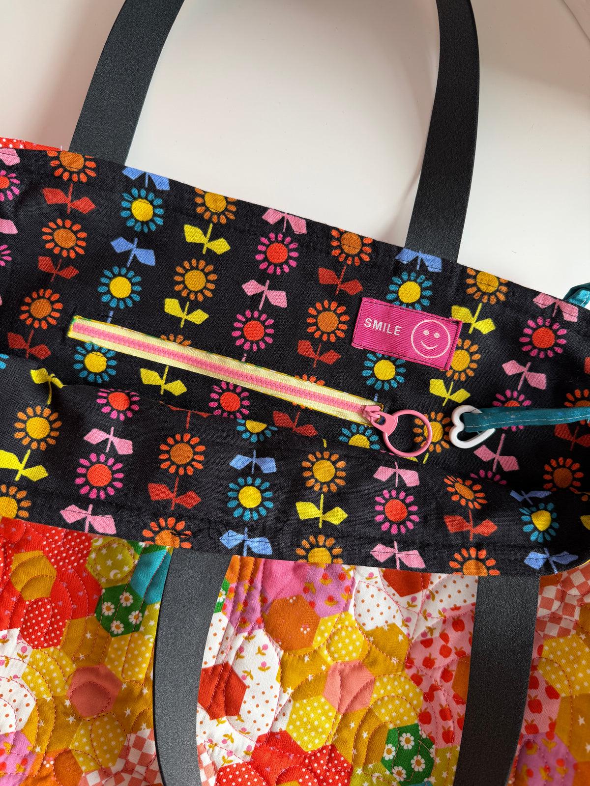 XL Slouchy Tote Bag - 16"x16"x5"