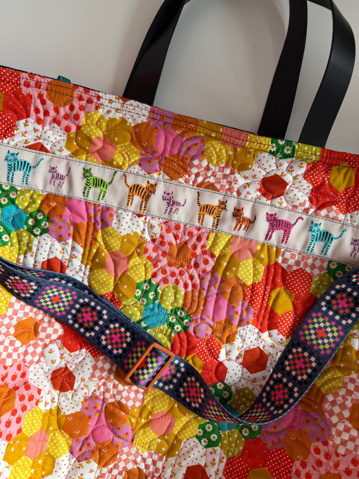 XL Slouchy Tote Bag - 16"x16"x5"