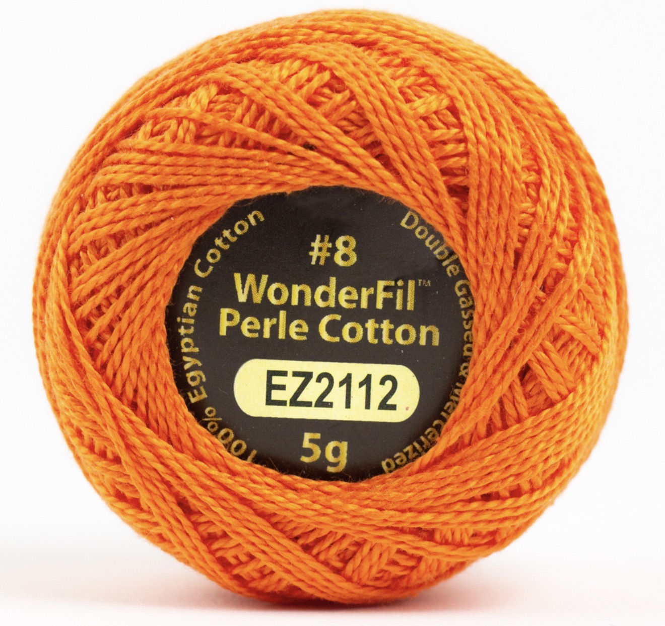 Eleganza (Alison Glass) - Pumpkin #8 Perle Cotton - 2112