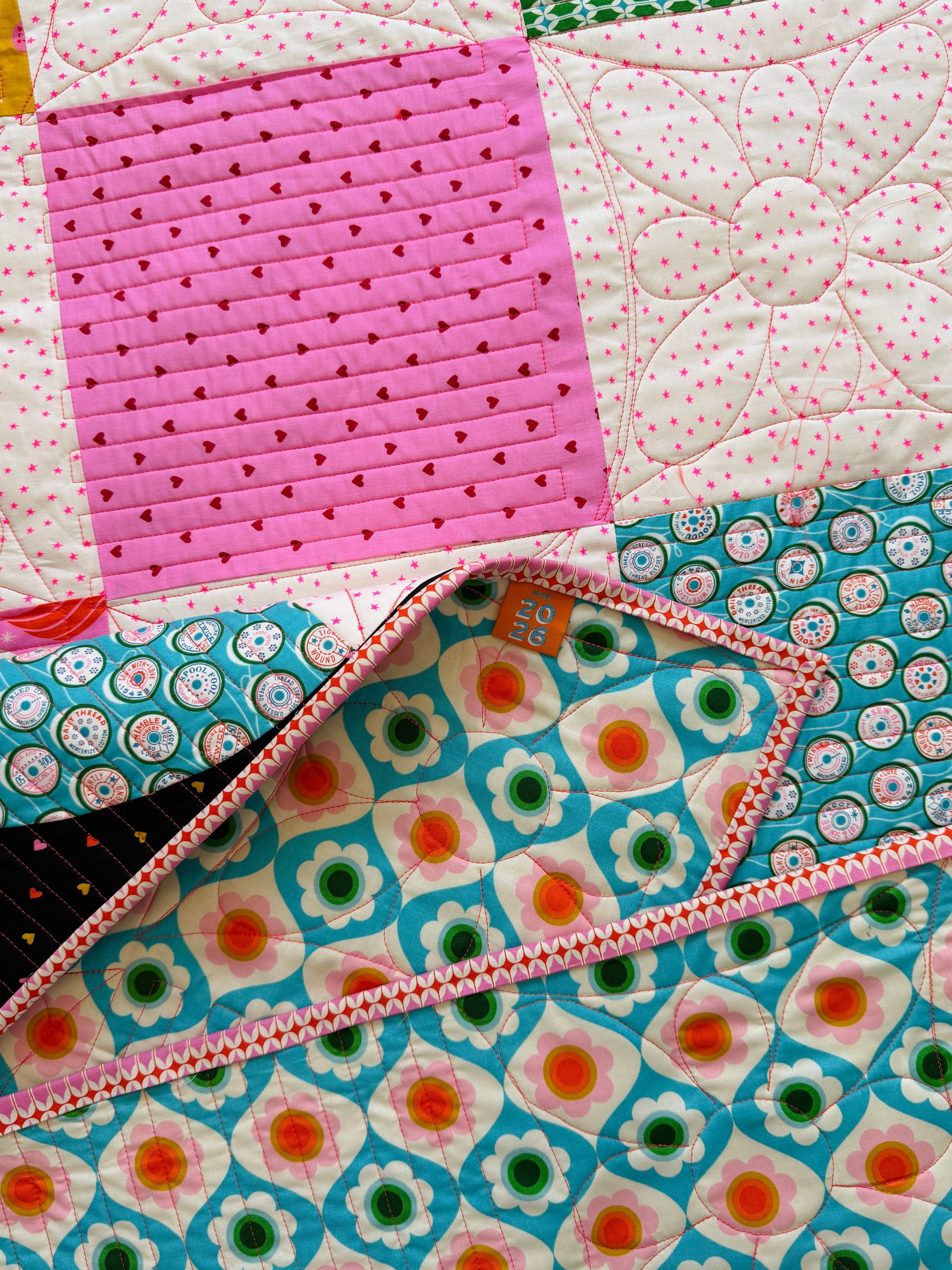 Trinketry Adorn Quilt Kit - Throw Size 76"x76"
