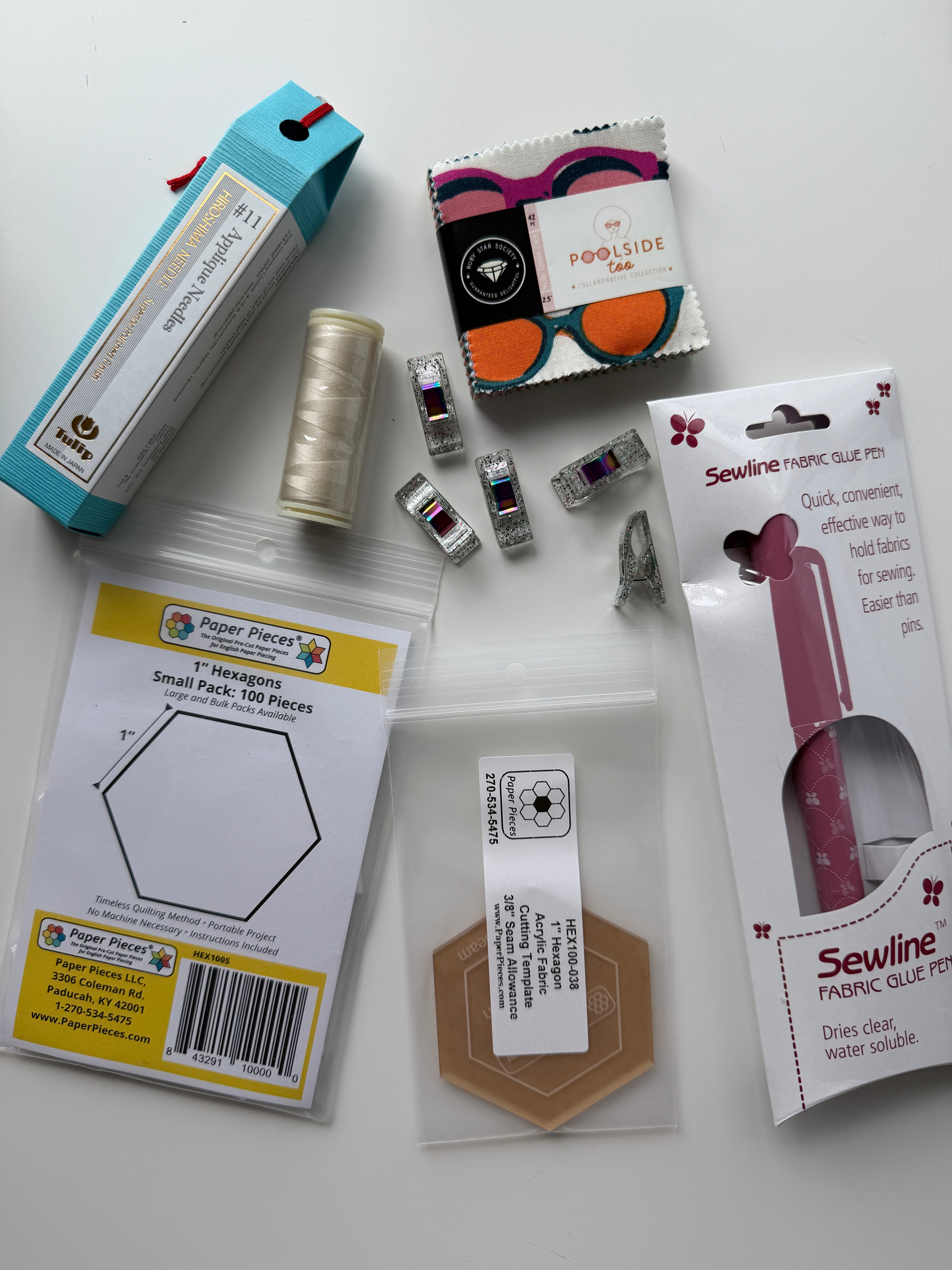 English Paper Piecing Starter Kit