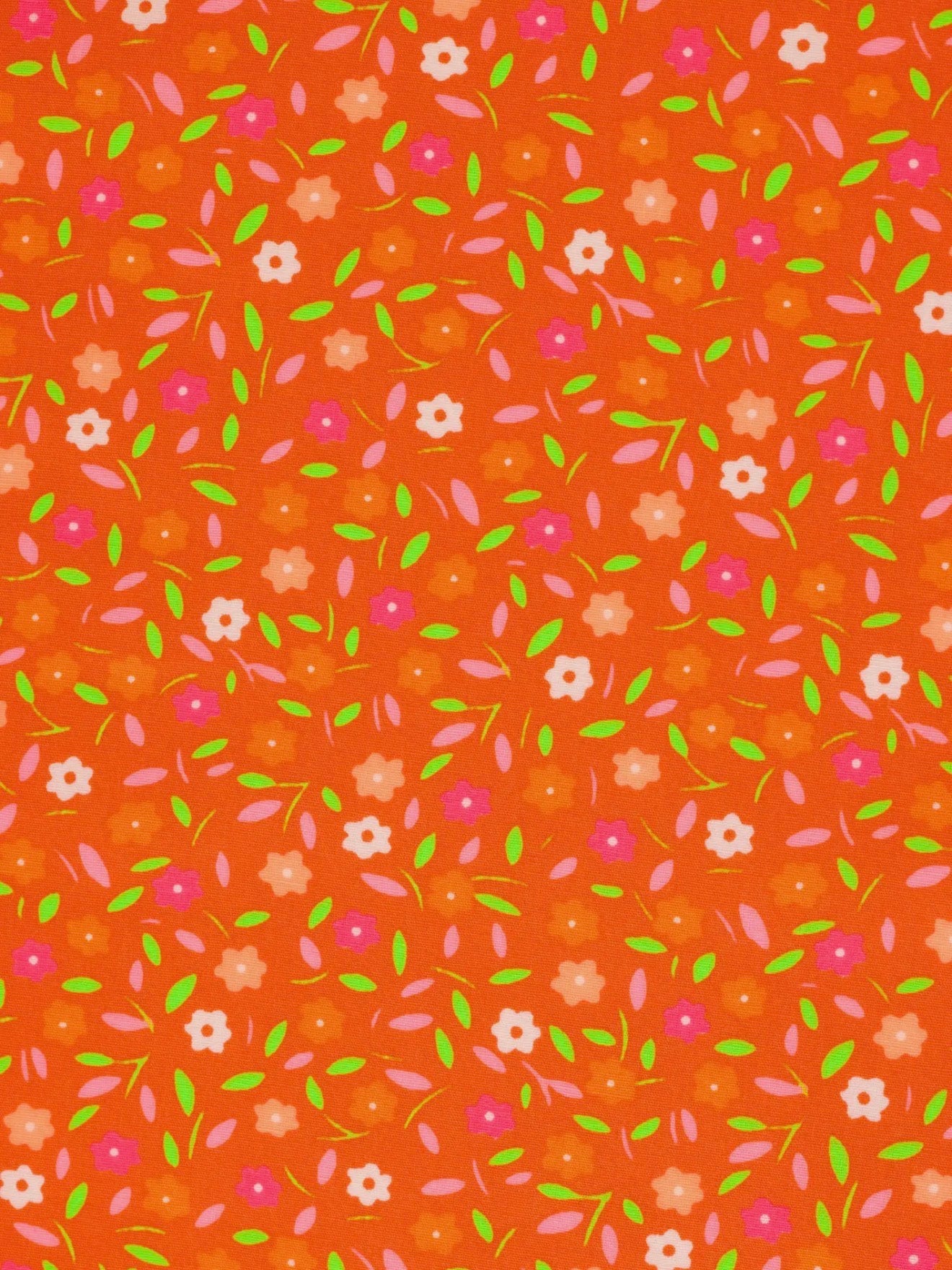 Peace and Love - Orange - Cotton Coupon