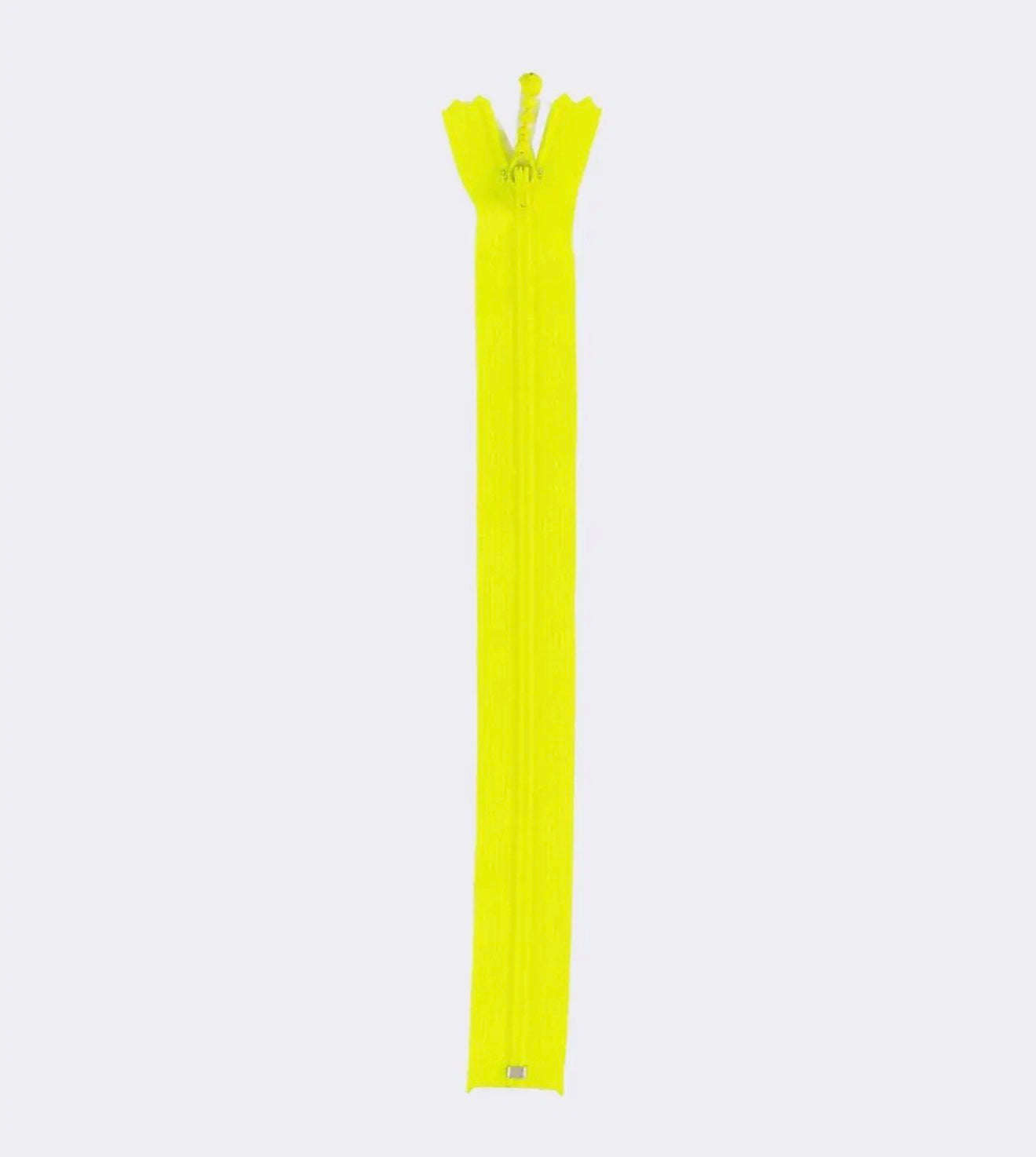 30cm (11.8”) Zipper - Fluorescent Yellow - Petit Pan