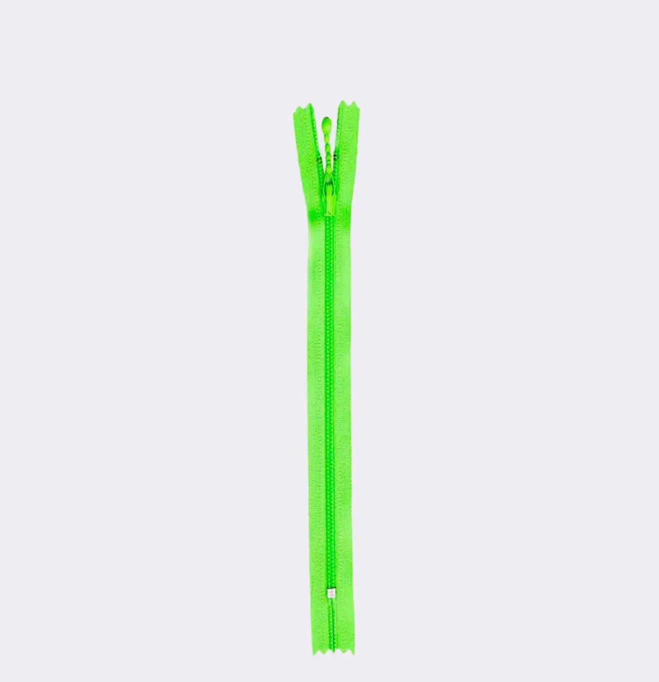 30cm (11.8”) Zipper - Fluorescent Green - Petit Pan