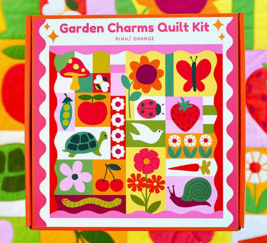 Garden Charms  Quilt Kit - With Love by Kristy