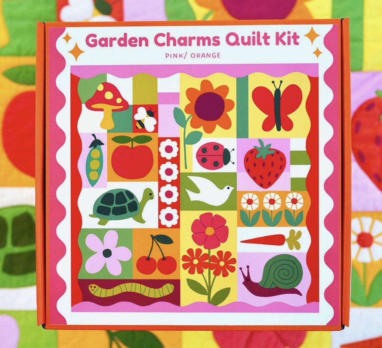 Garden Charms  Quilt Kit - With Love by Kristy