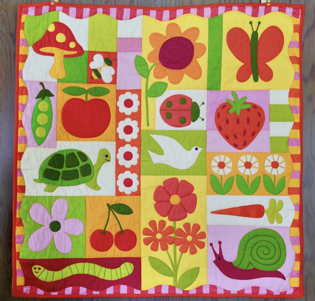 Garden Charms  Quilt Kit - With Love by Kristy