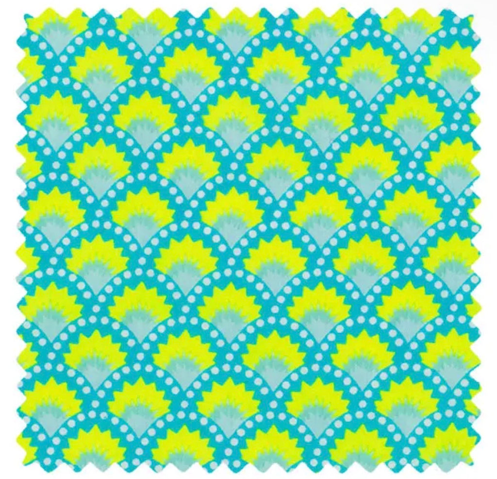Wasabi - Blue Aruba - cotton coupon