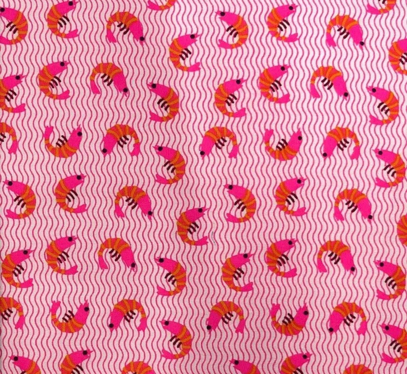 Pink Krevett - cotton coupon