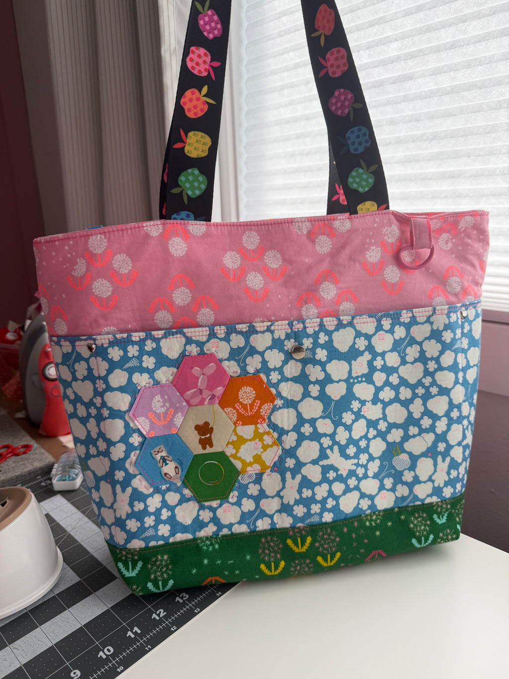 Lucky Charm Tote Bag - 12" wide x 11 ½" tall x 5” deep