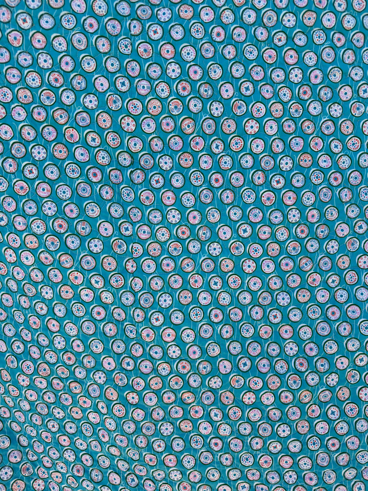 Funky Throw Size Quilt - 60"x72"