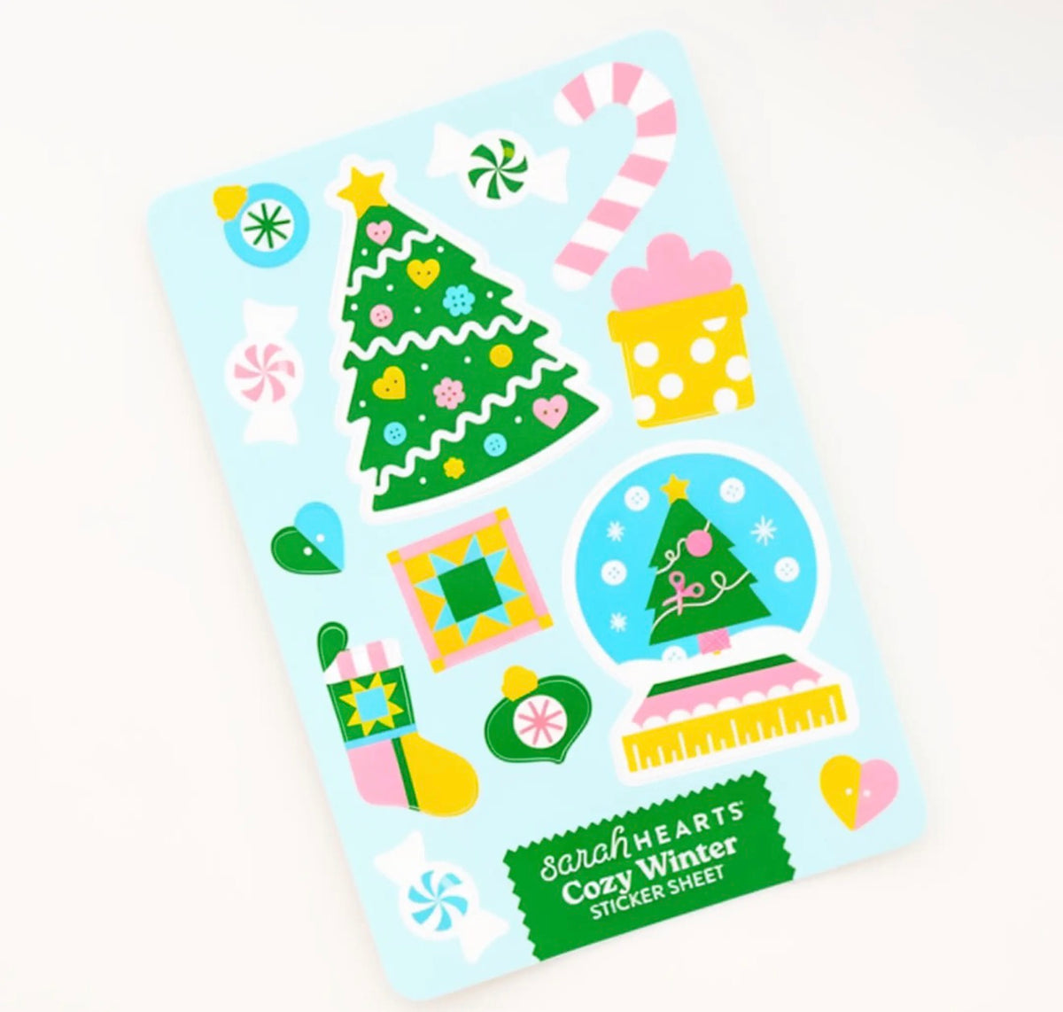 Cozy Winter Waterproof Sticker Sheet - Sarah Hearts