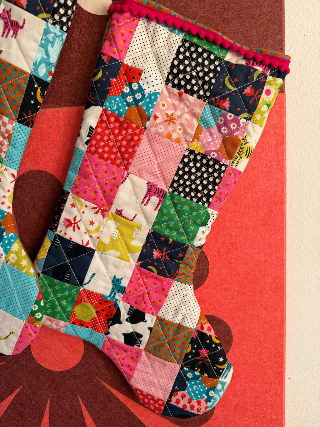 Catnap Christmas Stocking 1 - Medium