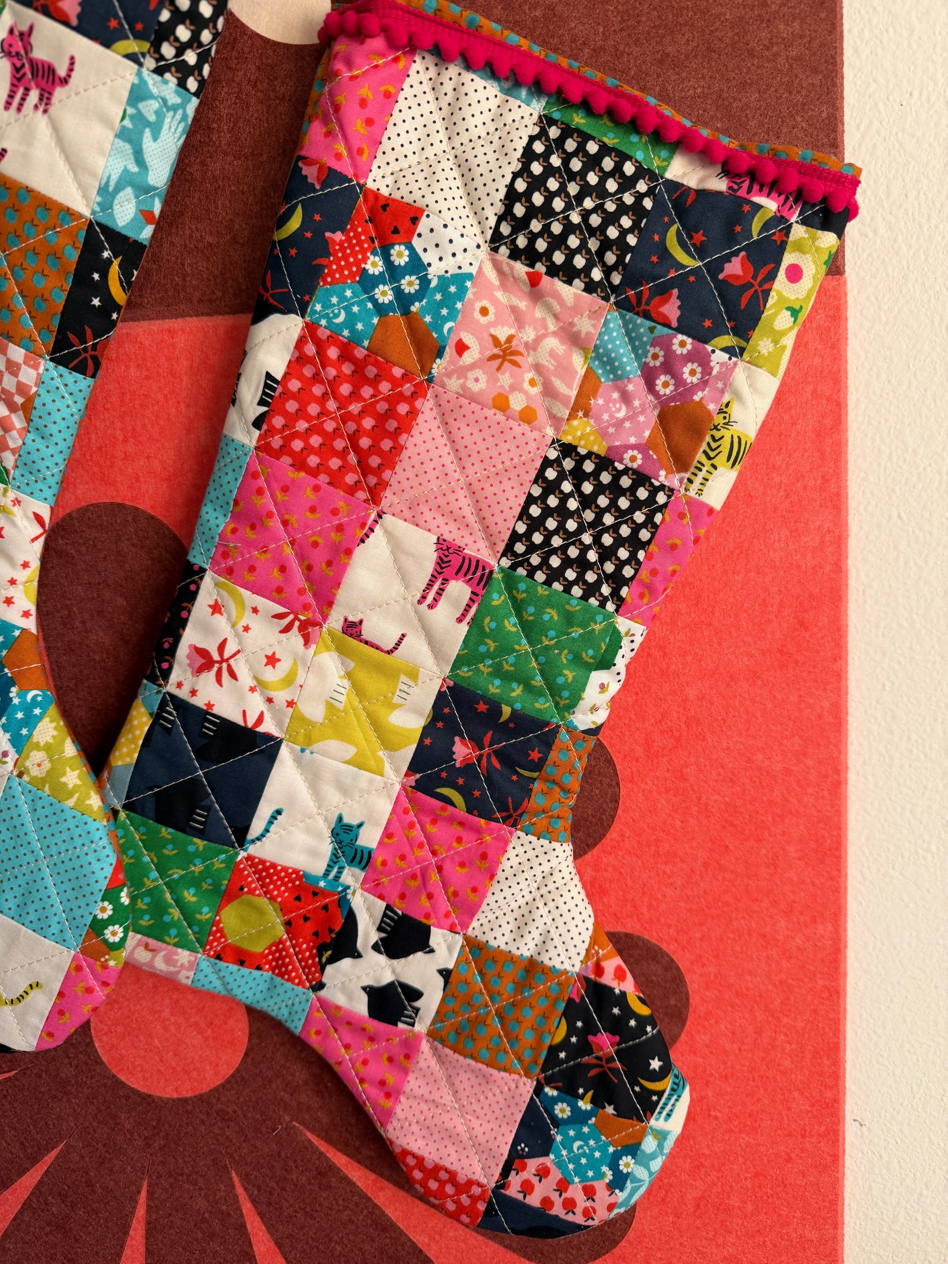 Catnap Christmas Stocking 1 - Medium