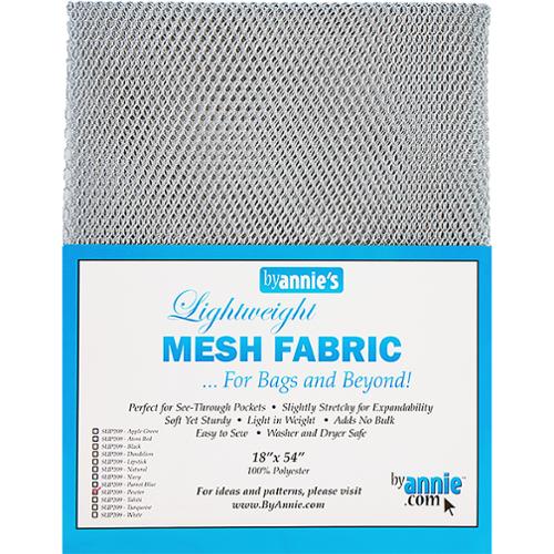 Mesh Fabric 18"x54" Pewter Grey - By Annie's