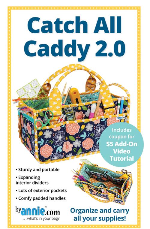 Catch All Caddy 2.0 - Patterns by Annie - Paper Printed Pattern