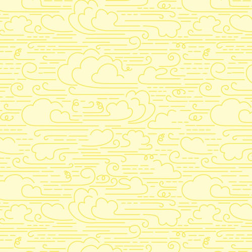 1 yard - Skyscrape - Lemon - High in the Sky - Cloud9
