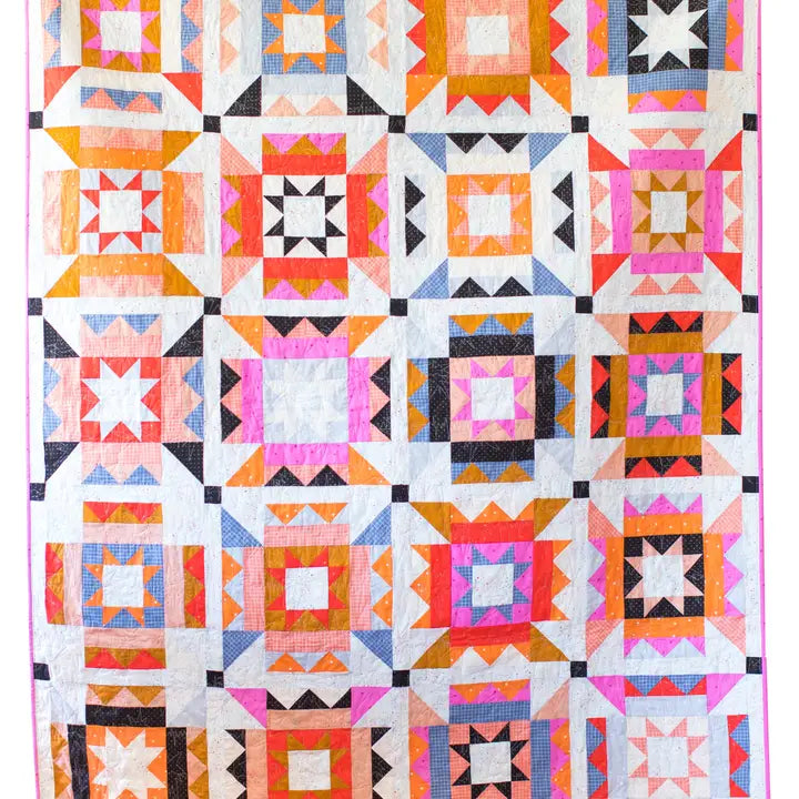 Nova Star Quilt Pattern - Printed