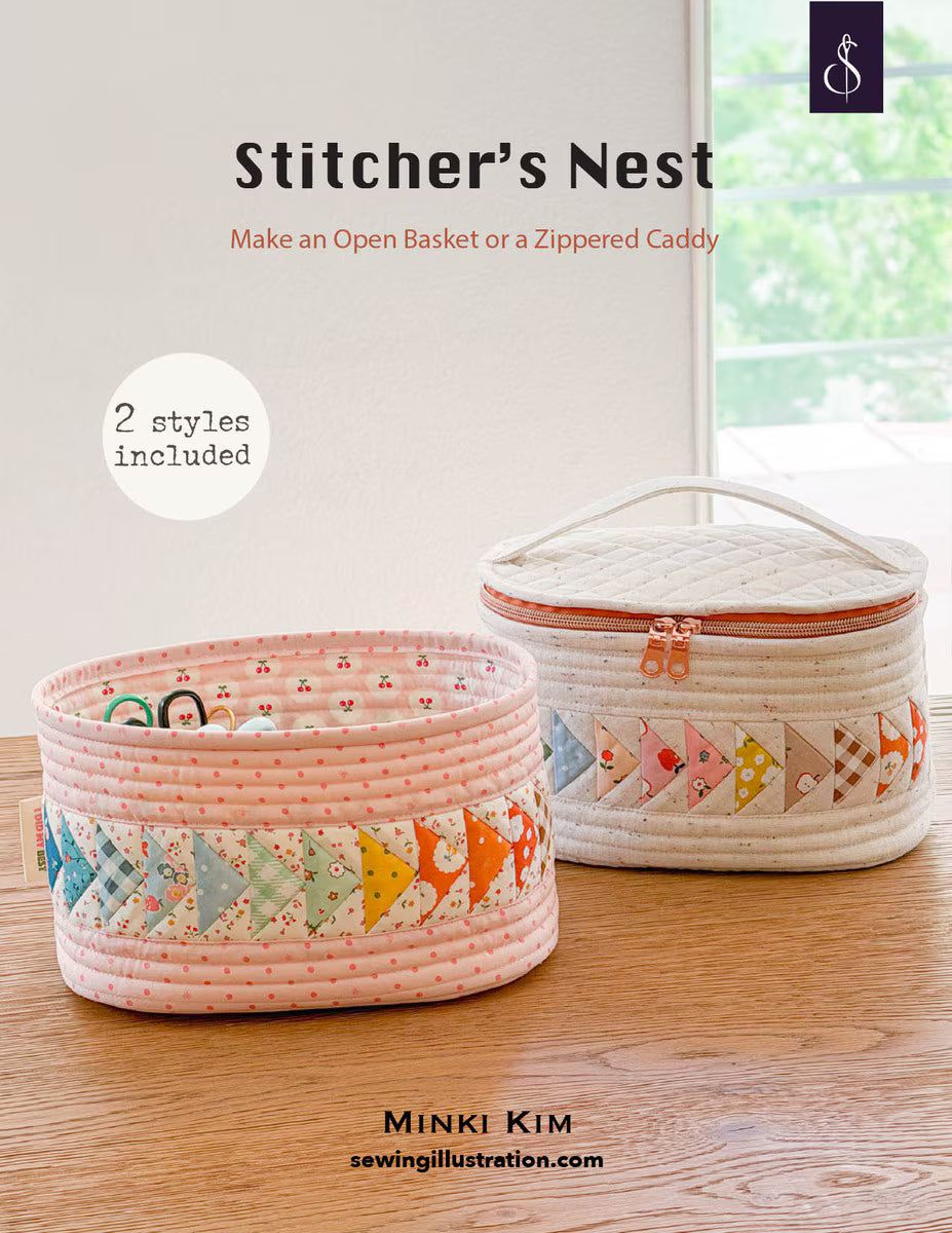 Stitcher's Nest by Minki Kim Sewing Illustration - Paper Printed Pattern