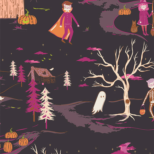 Scrappy Halloween -14 Fat Quarter Bundle