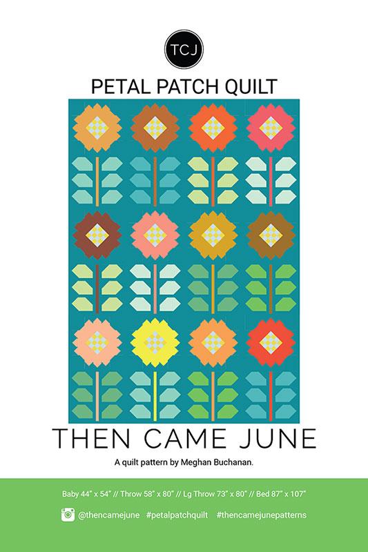 Petal Patch Quilt Pattern - Printed