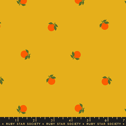 PREORDER - Tangerines - Goldenrod - Sparkle Shopper - Ruby Star Society
