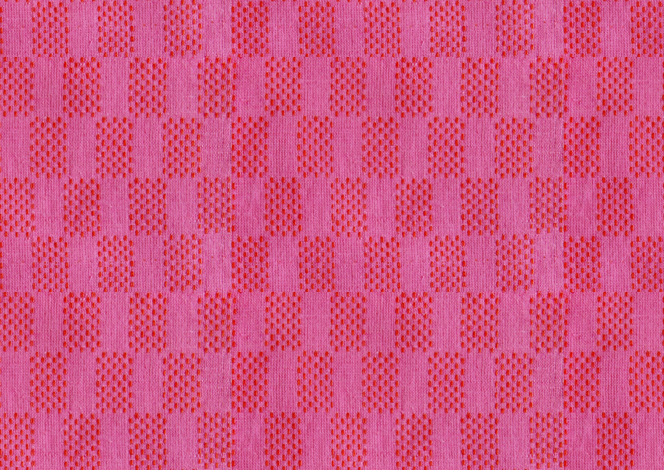 Woven - Seed Beads - Vivid Pink - Lofi Loom - Ruby Star Society