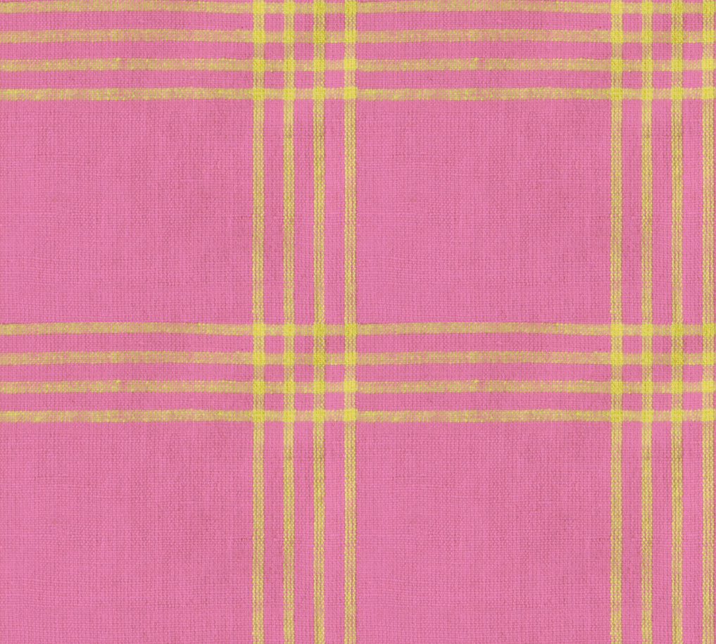 Woven - Tattersome - Vivid Pink - Lofi Loom - Ruby Star Society