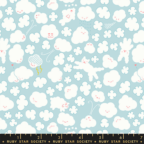 Float - Ruby Star Society - Cloudy - Light Blue