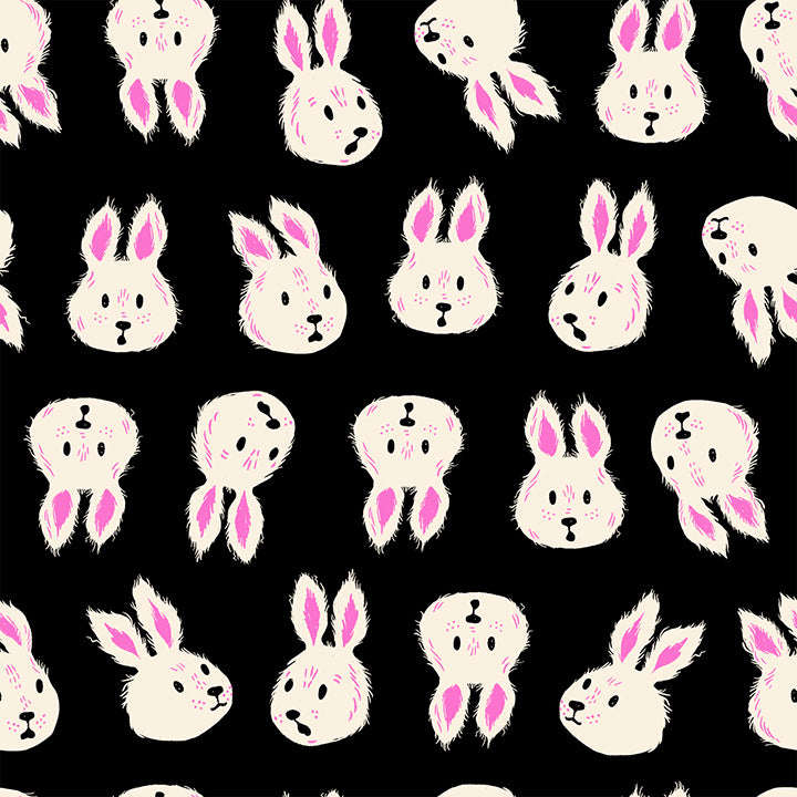 Hello Alice Vintage Black RS2125 14 - Rushing Rabbits  - RUBY STAR SOCIETY