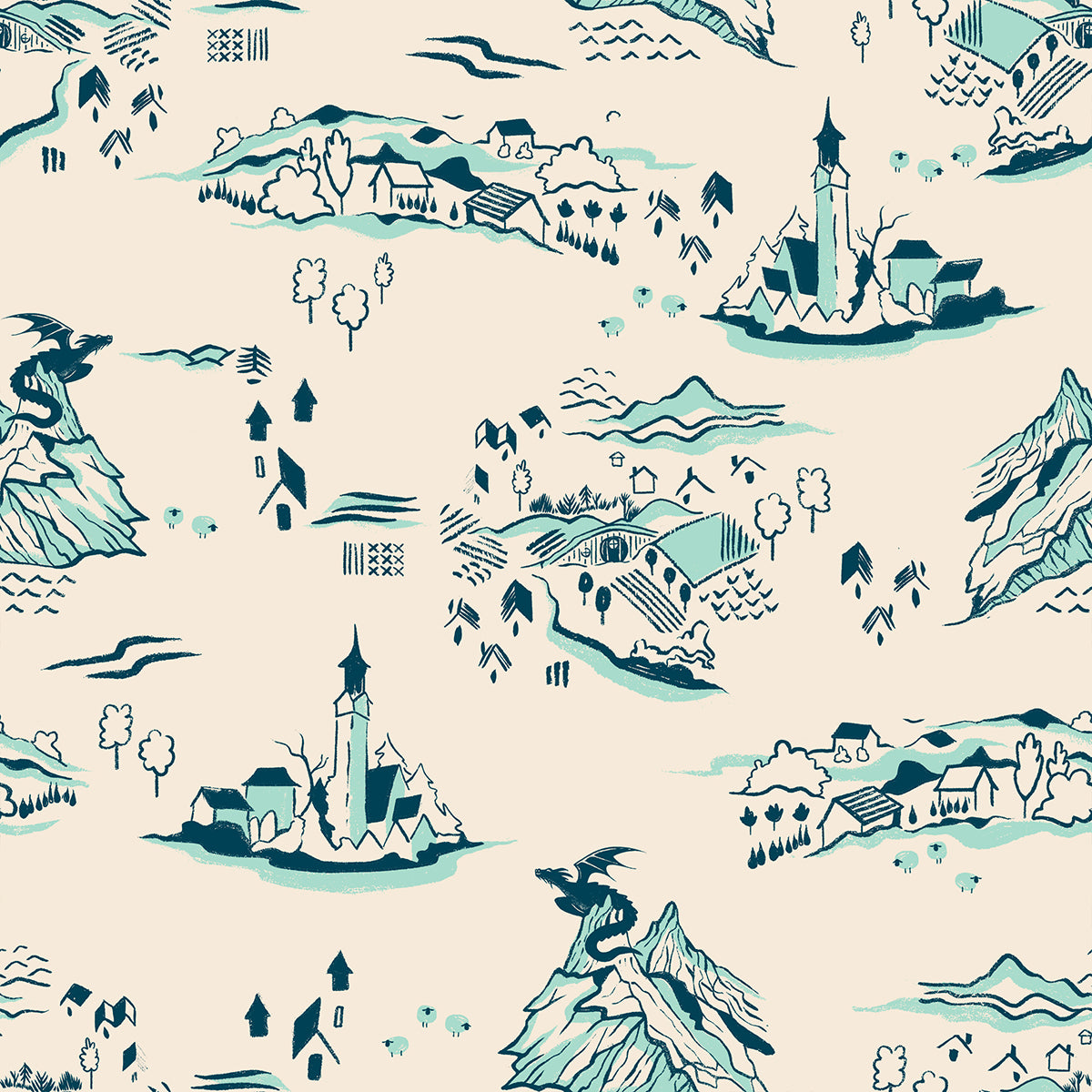 Mountain Town - Frost  - FIREGLOW - RUBY STAR SOCIETY