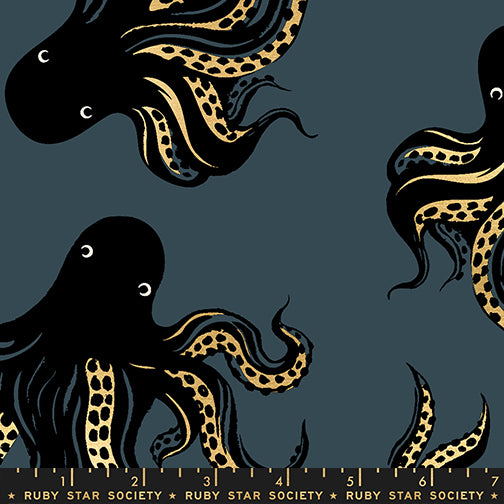 Mystery Food - Smoke - Metallic - Canvas - Ink Shop - Ruby Star Society