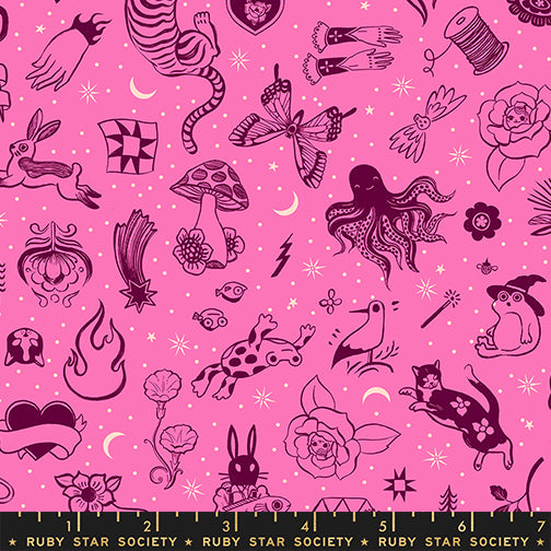 Fat Quarter Bundle - Ink Shop - Ruby Star Society