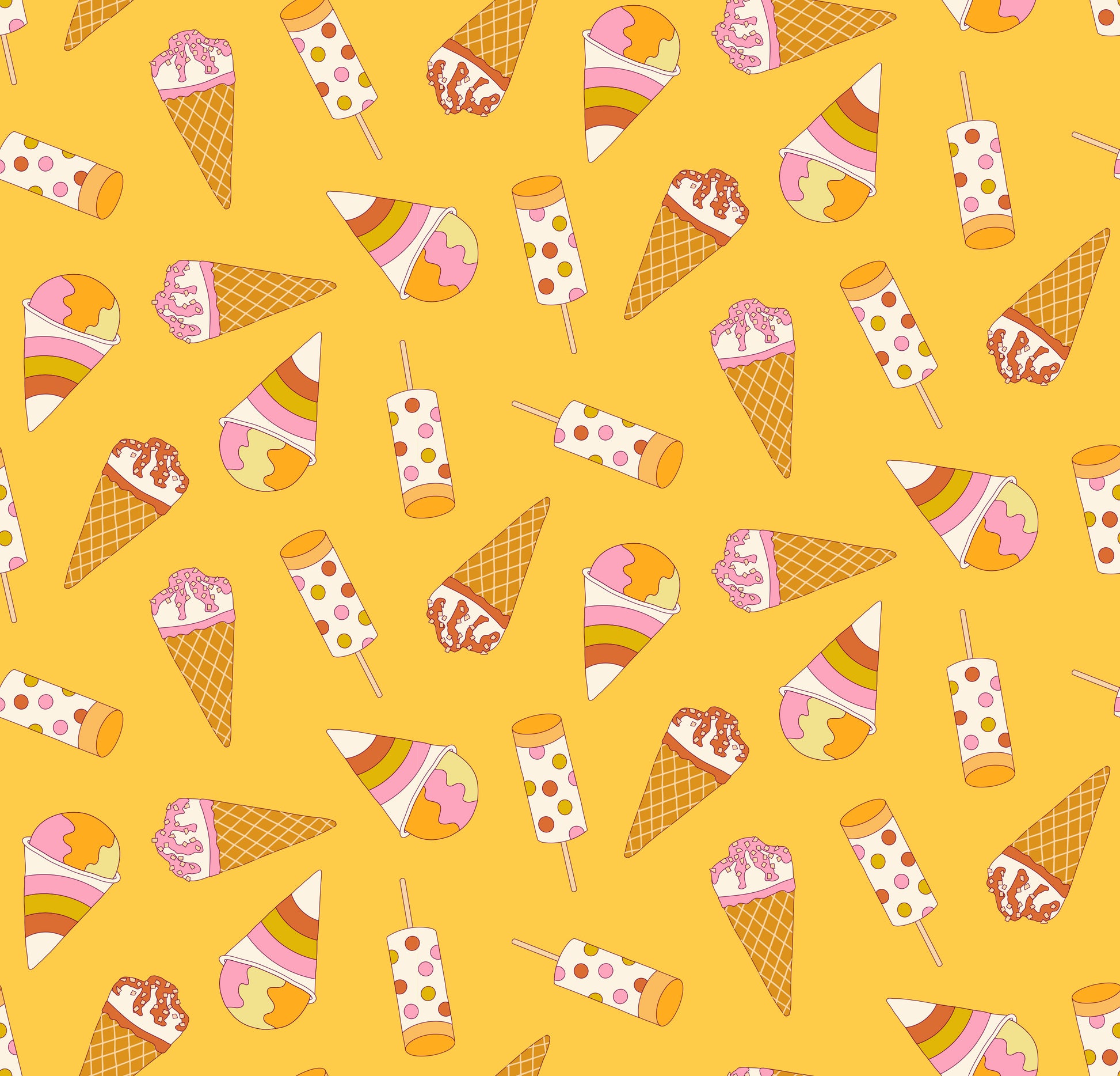 Sugar Cone 2 - Ruby Star Society - Treat Toss - Sunshine