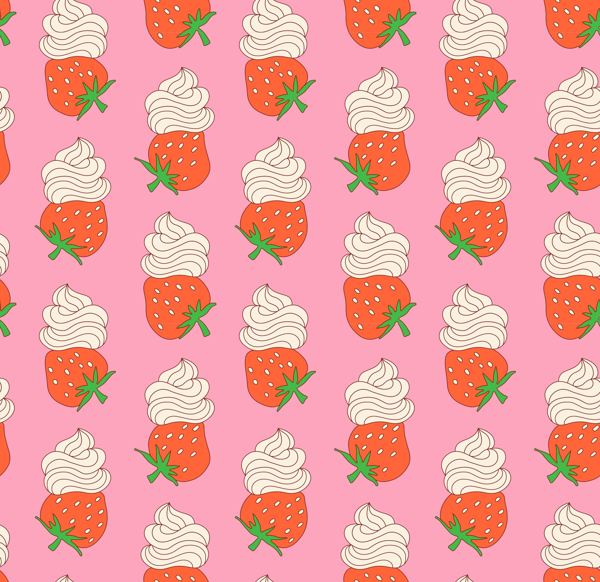 Sugar Cone 2 - Ruby Star Society - Strawberry Whip - Posy