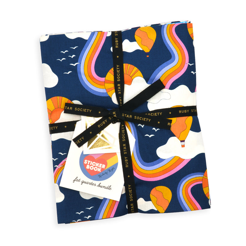 PREORDER - Fat Quarter bundle - Sticker Book - Ruby Star Society