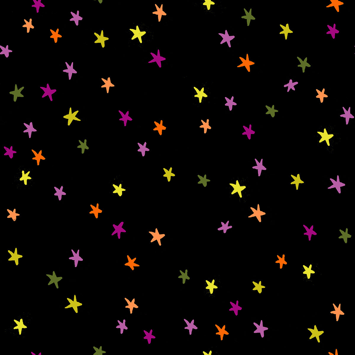 PREORDER - SPOOKY BLACK STARRY - FREAKY FAMILIARS - Ruby Star Society