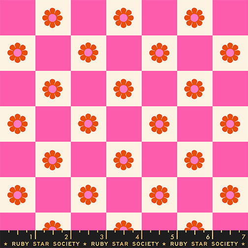 PREORDER - Flowers Check - Playful - Daisy Days - Ruby Star Society