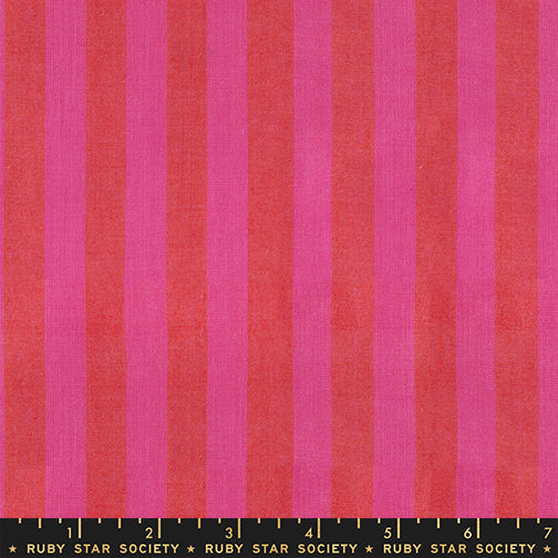 PREORDER - Disco - Vivid Pink - Warp & Weft Daisy Days - Woven - Ruby Star Society