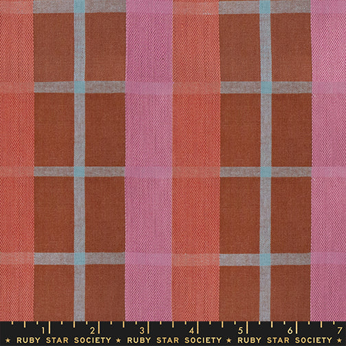PREORDER - In Line - Cayenne - Warp & Weft Daisy Days - Woven - Ruby Star Society