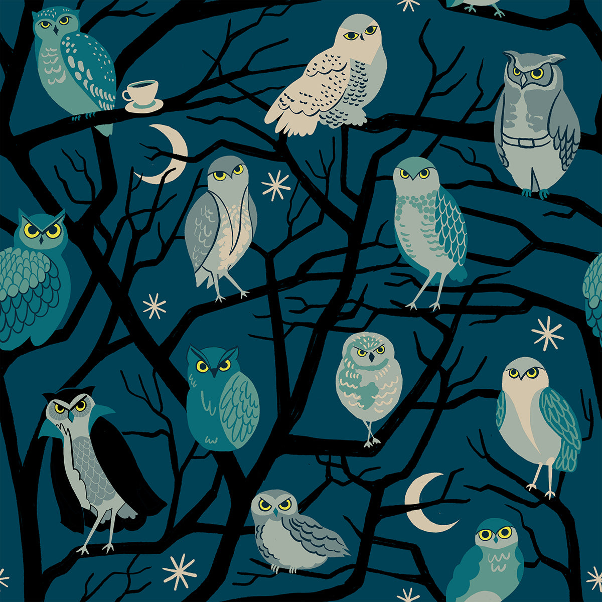 PREORDER - OWLS - GALAXY - FREAKY FAMILIARS - Ruby Star Society