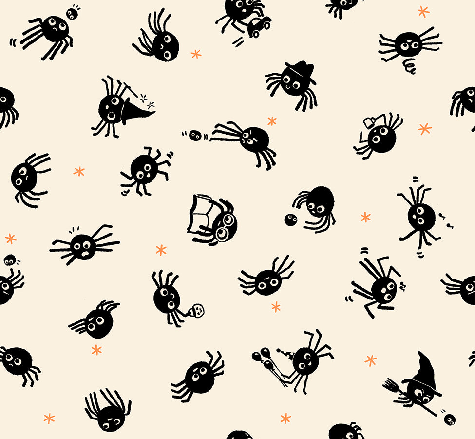 PREORDER - SPIDER CUTIES - NATURAL - FREAKY FAMILIARS - Ruby Star Society