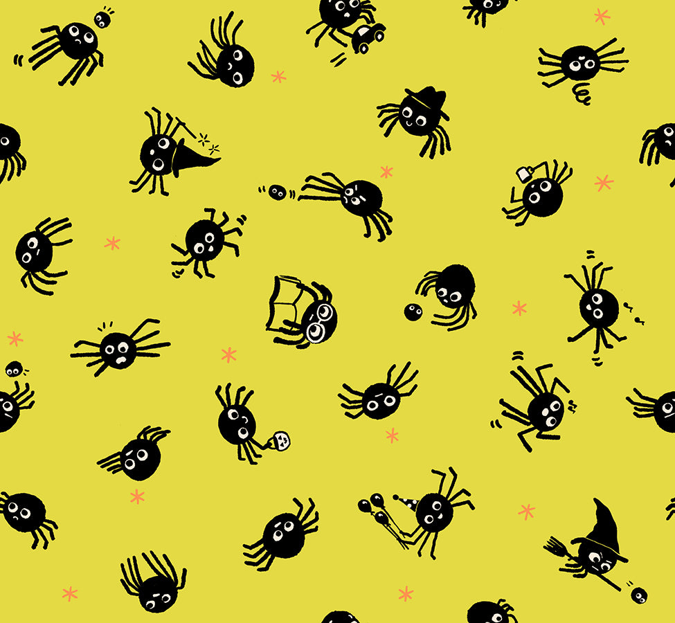 PREORDER - SPIDER CUTIES - CITRON - FREAKY FAMILIARS - Ruby Star Society